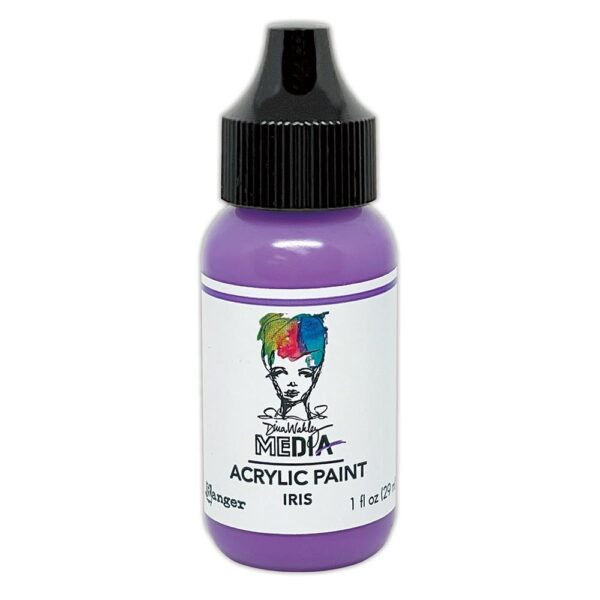 Dina Wakley - Acrylic Paint 1oz - Iris