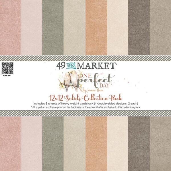 49 & Market - One Perfect Day - Collection Pack 12X12", Solids