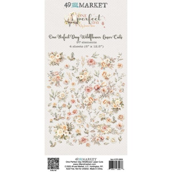 49 & Market - One Perfect Day - Laser Cuts, Wildflowers