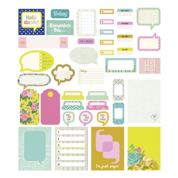 Spellbinders By Kelly Bangs - Just Sayin' - Writables Die Cuts - Image 2