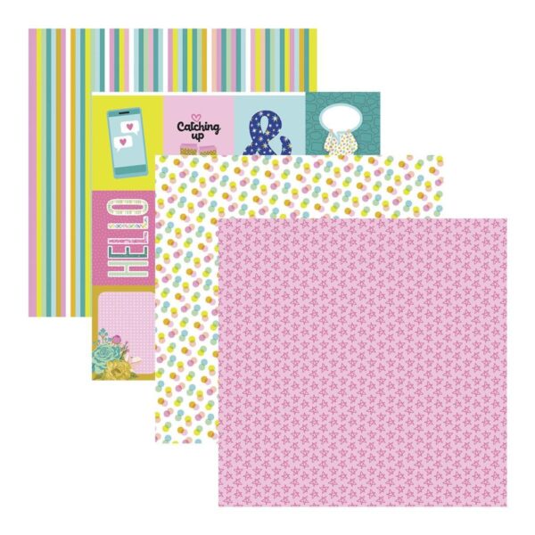 Spellbinders By Kelly Bangs - Just Sayin' - 12x12" Paper Pack - Image 3