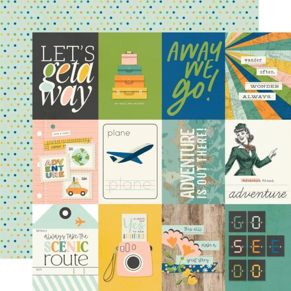 Simple Stories - Happy Travels - Collection Kit 12x12" - Image 8