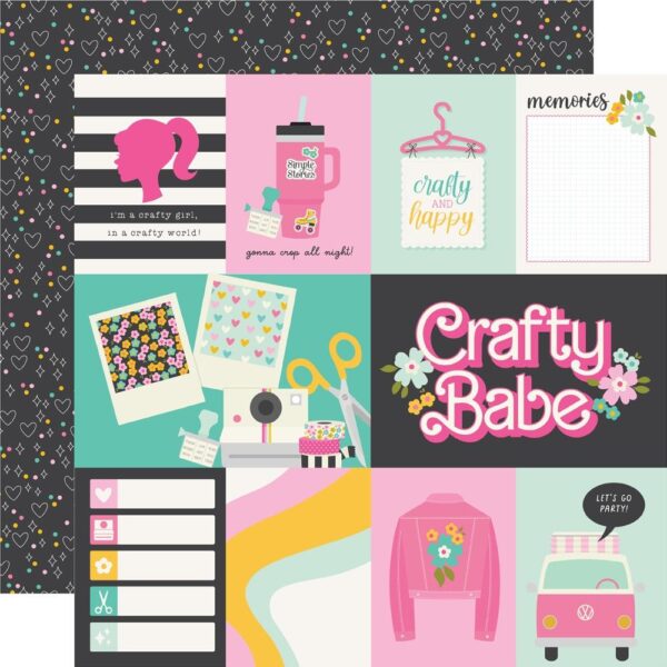 Simple Stories - Crafty Babe - Collection Kit 12X12" - Image 3