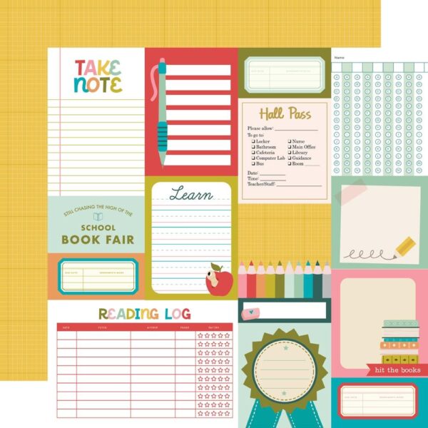 Simple Stories - Book Fair - Collection Kit 12X12" - Image 5