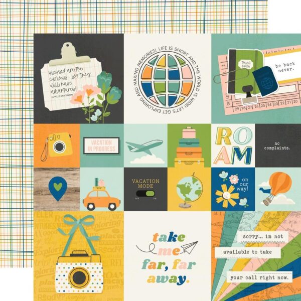 Simple Stories - Happy Travels - Collection Kit 12x12" - Image 6