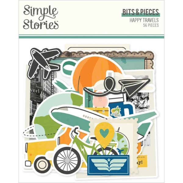 Simple Stories - Happy Travels - Bits & Pieces