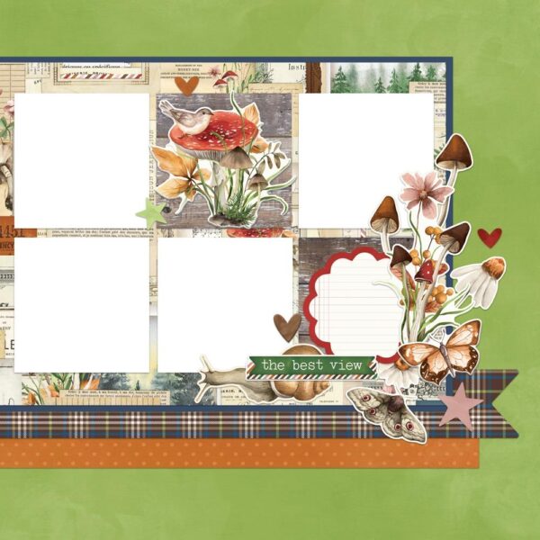 Simple Stories - Vintage Woodlands - Page Kit - Image 3