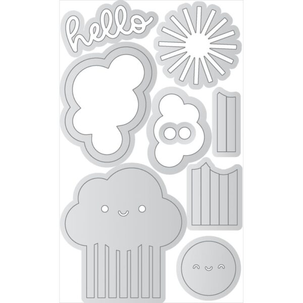 Doodlebug - Butterfly Kisses - Doodle Cuts Dies, Hello Sunshine - Image 2